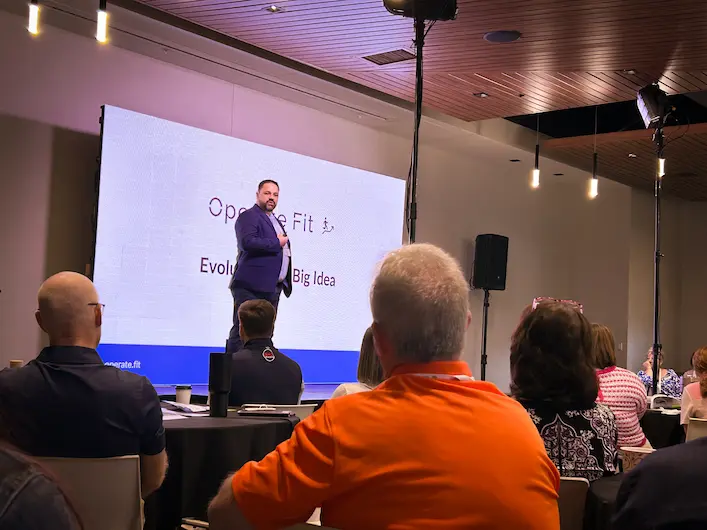 Jim Paro presenting at Triangle2 Innovation Summit